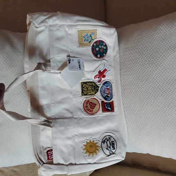 Free People Kiss My Patch Tote/Mineral - Picture 8 of 16